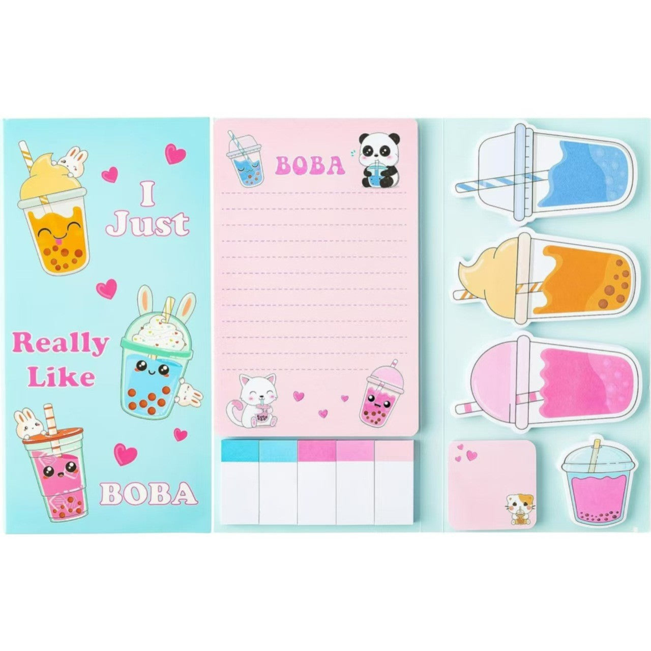 Wholesale cartoon plant post-it note combination  note sticker