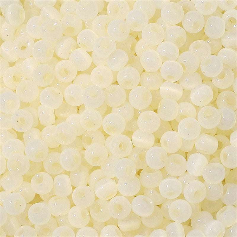 Wholesale  2 Packages  (150pcs/pack)  Cat's Eye Jade Fantasy Colorful Diy Glazed Beads