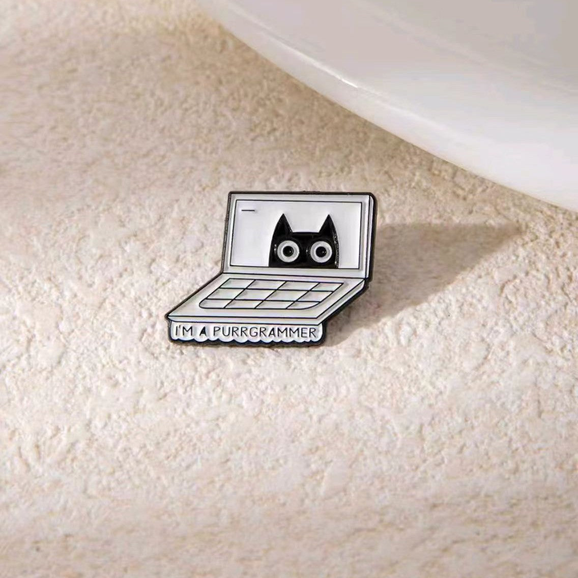 Wholesale Cartoon Black Cat Little Cat Animal Brooch