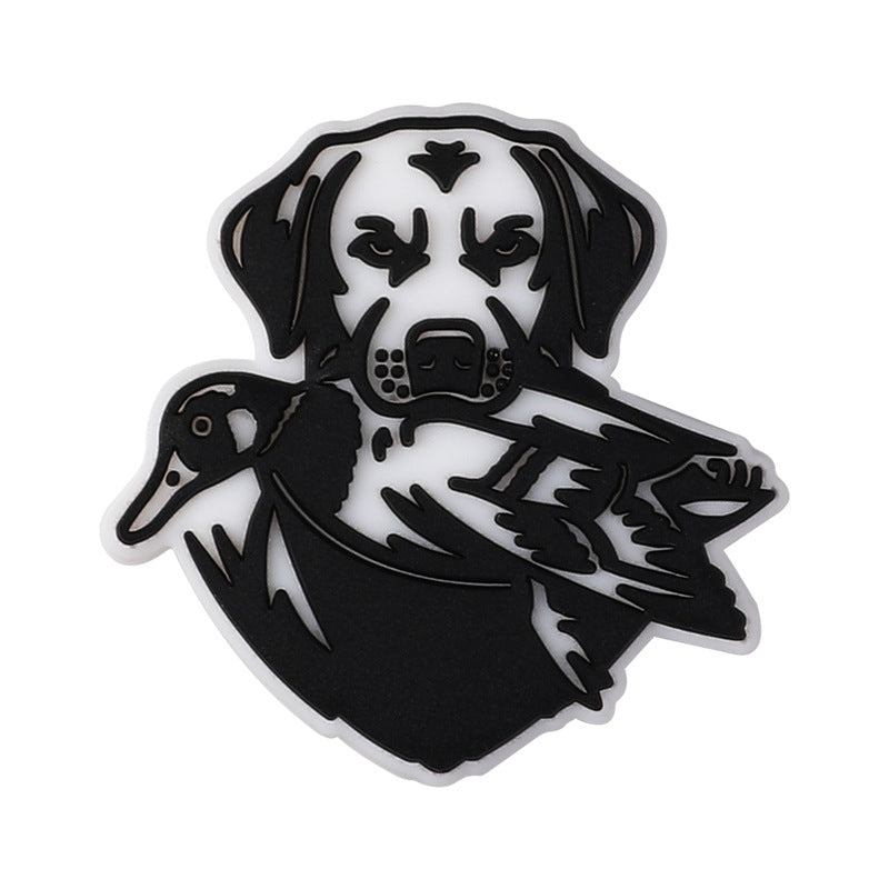 Wholesale 20pcs/ pack deer antler silicone beads DIY straight hole beads