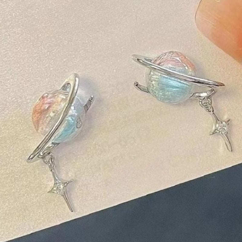 Wholesale Planet Sweet Alloy Earrings