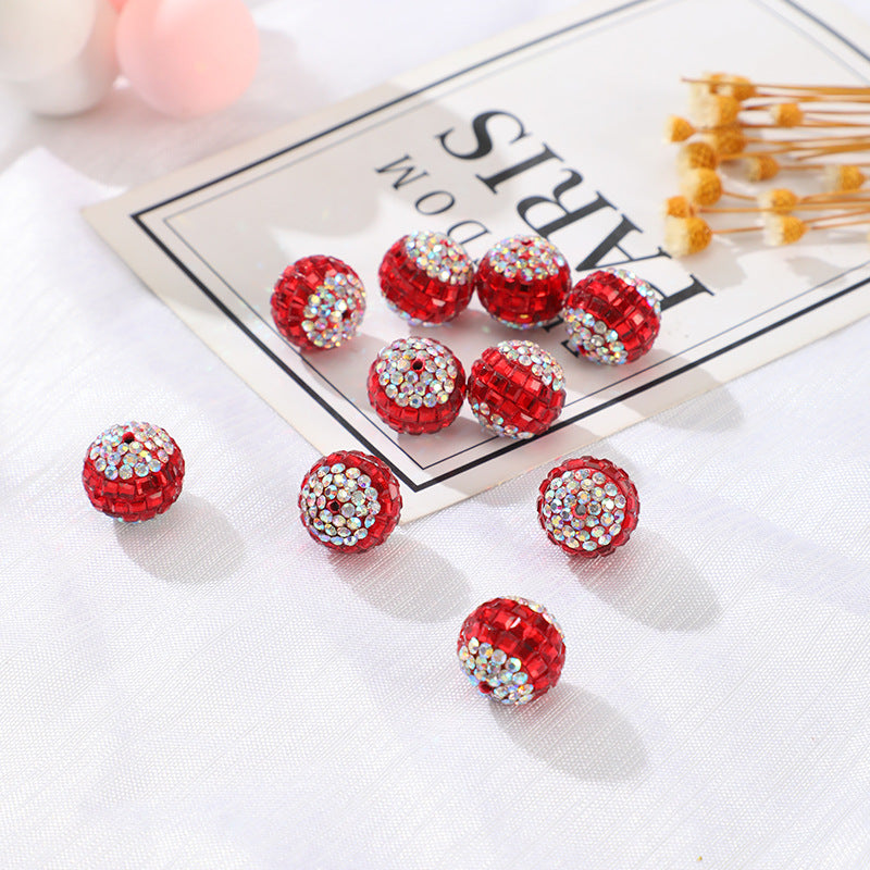 Wholesale 50pcs Heavy Industry Beads Crystal Diamond Balls