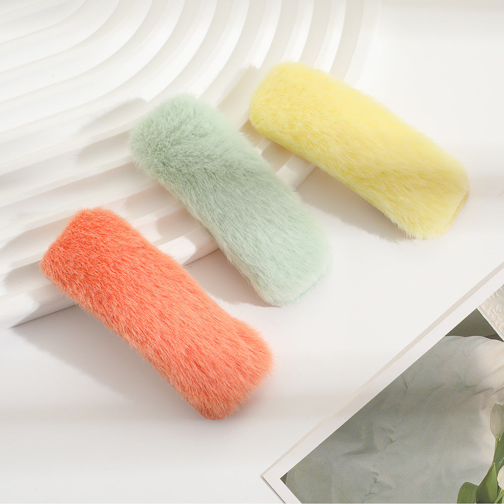 Wholesale Plush Versatile Hair Accessories Internet Celebrity Trendy Hair Clips