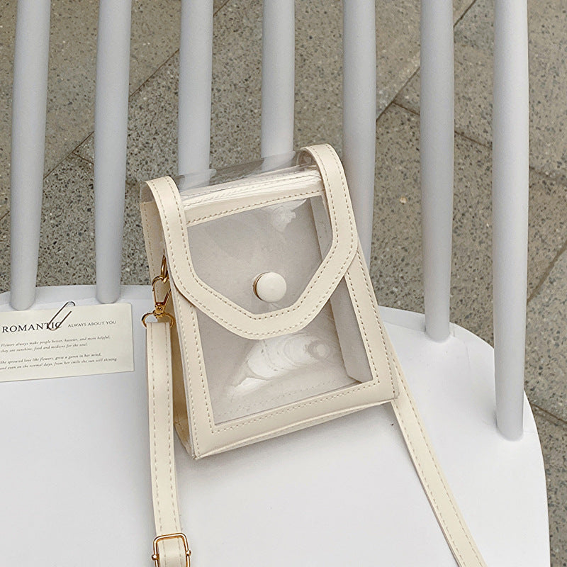 Wholesale PU Solid Color Mini Phone Bag