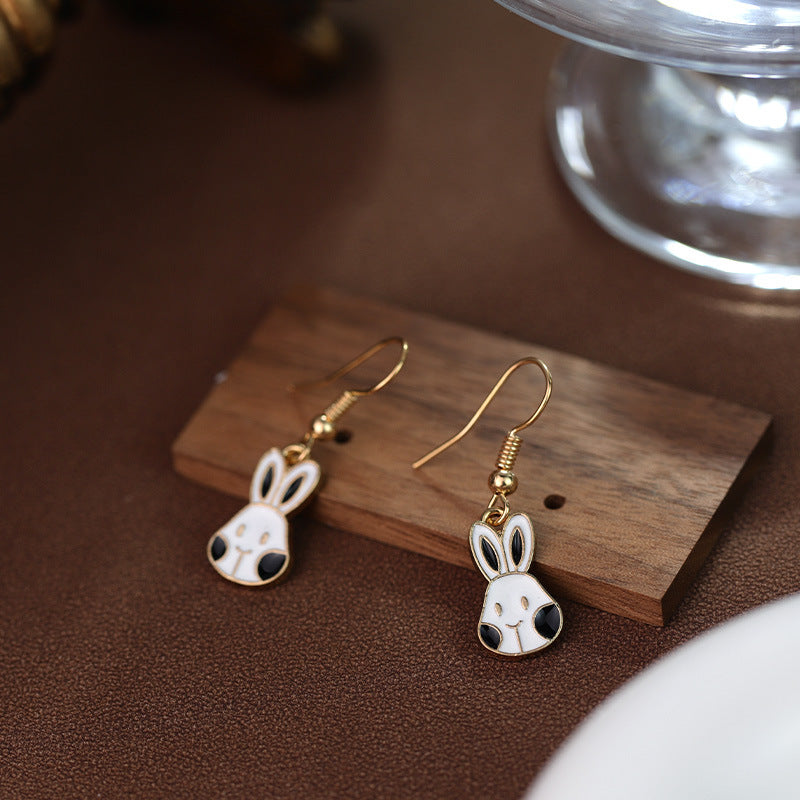 Wholesale Easter cartoon cute rabbit earrings