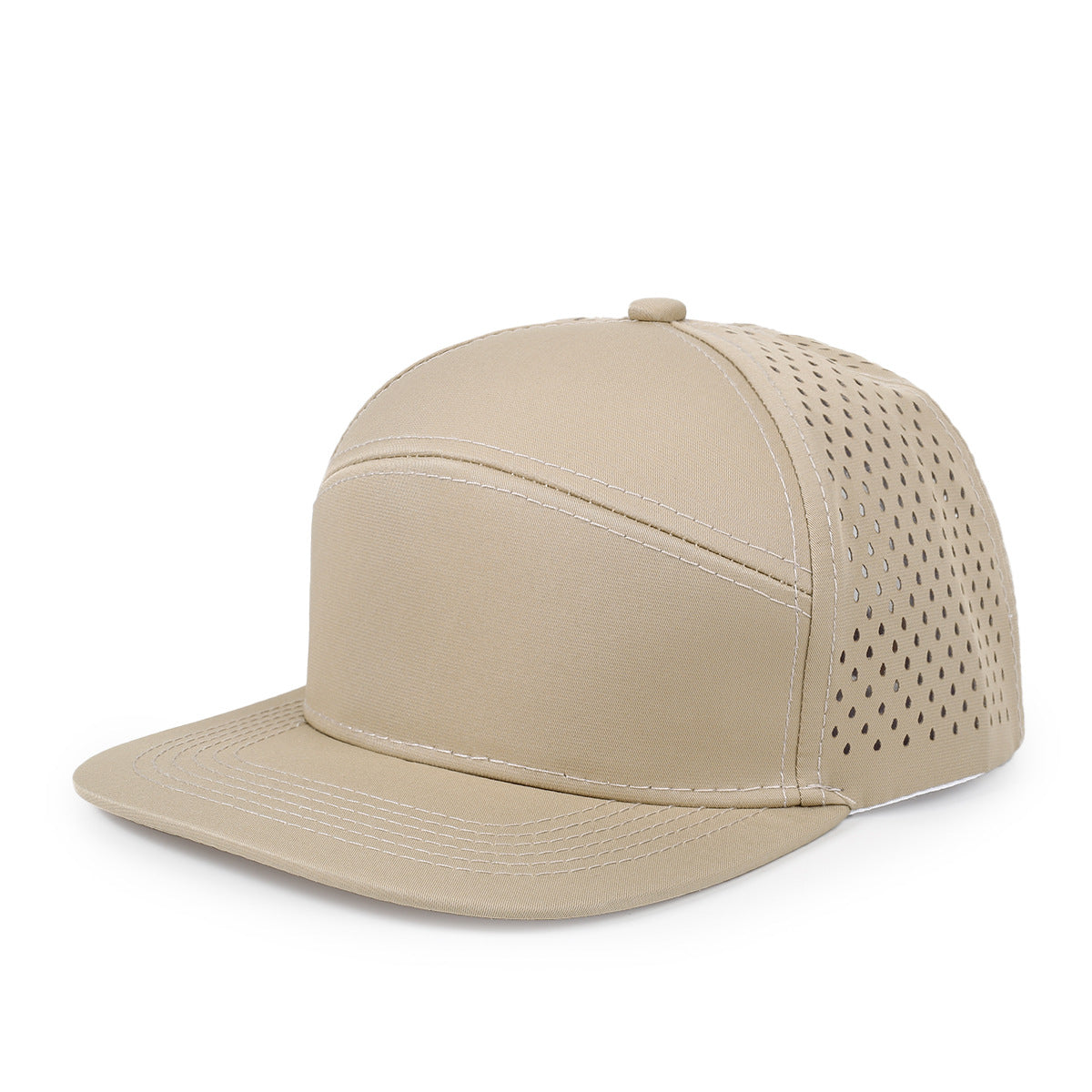 Wholesale Flat brimmed men' s outdoor casual solid color baseball cap