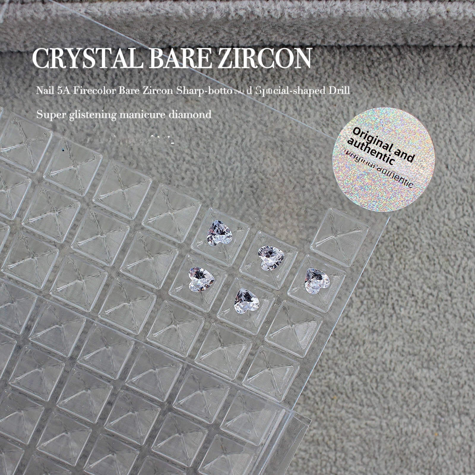 Wholesale 50pcs Flashing Mini Nude Zircon Pointed Bottom Diamond Shaped Rock Sugar Pigeon Egg Water Drop Nail Art Horse Eye Nail Art Jewelry