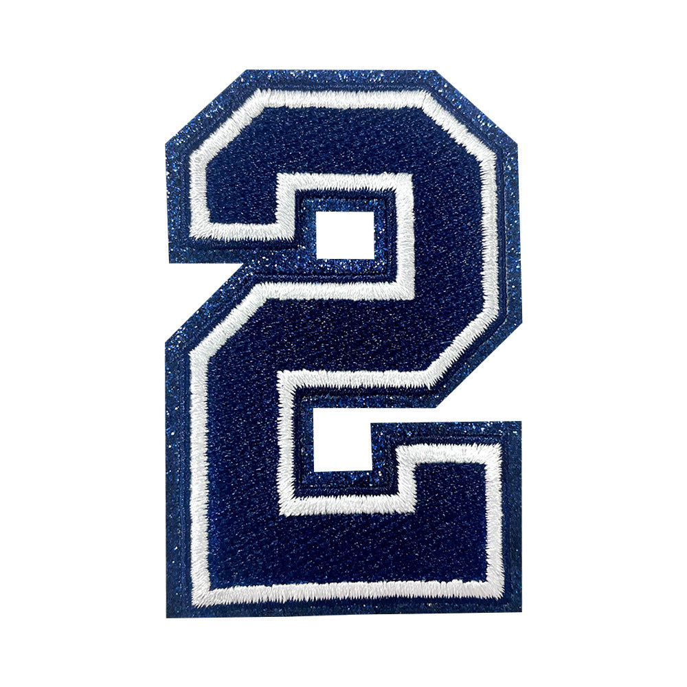 Wholesale Baseball Numbers 0 9 Iron On Embroidery Patches Polyester Fashion Accessory DIY Craft Supply For Clothing And Boutique Resale