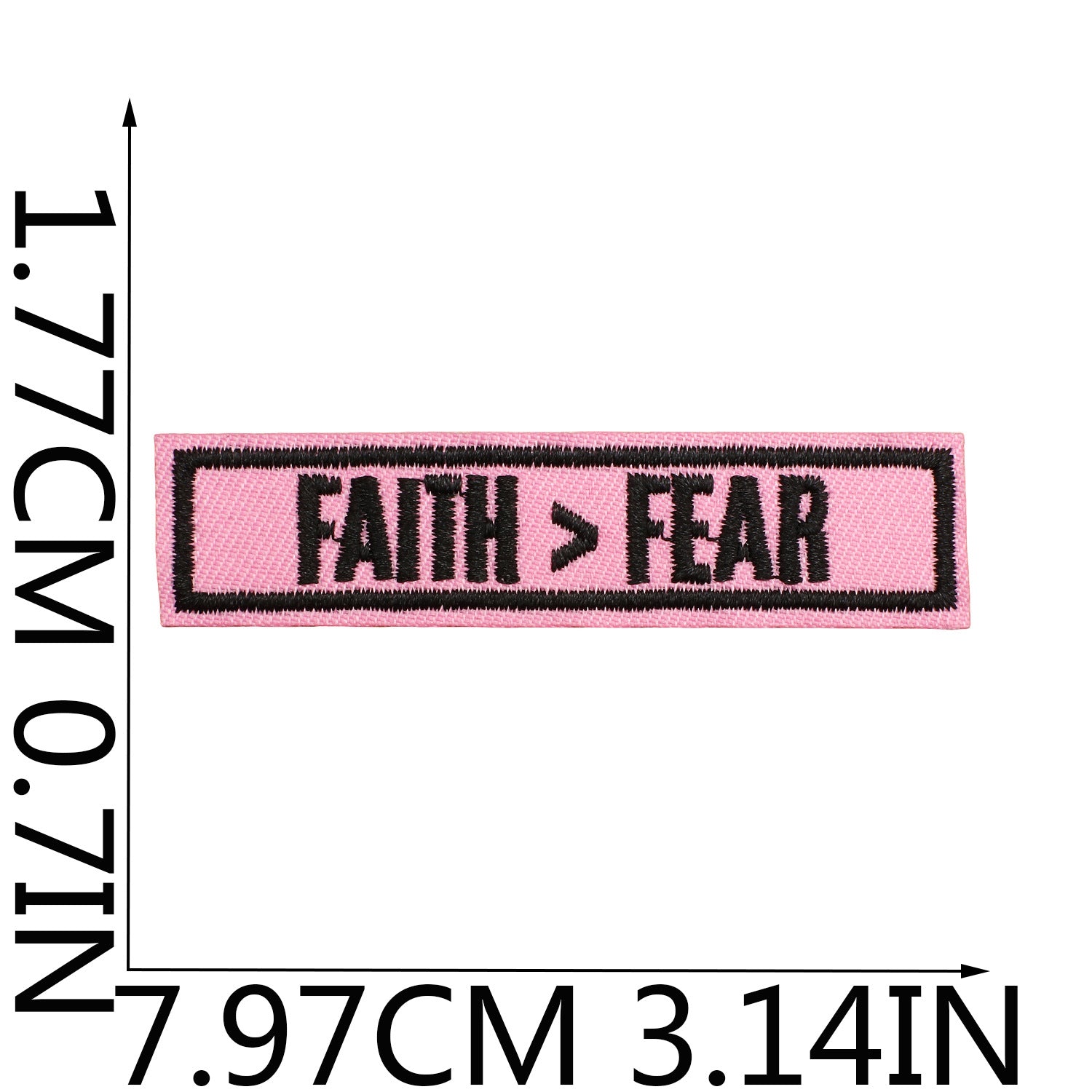 Wholesale Faith-themed embroidered cloth patch Jesus patch