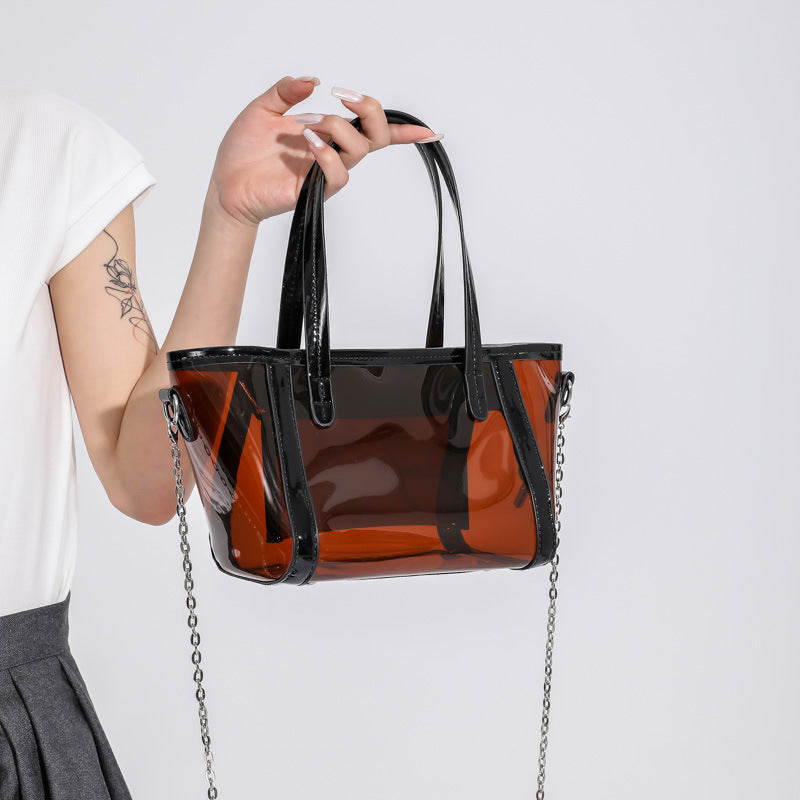 Paquete transparente de gelatina de PVC al por mayor