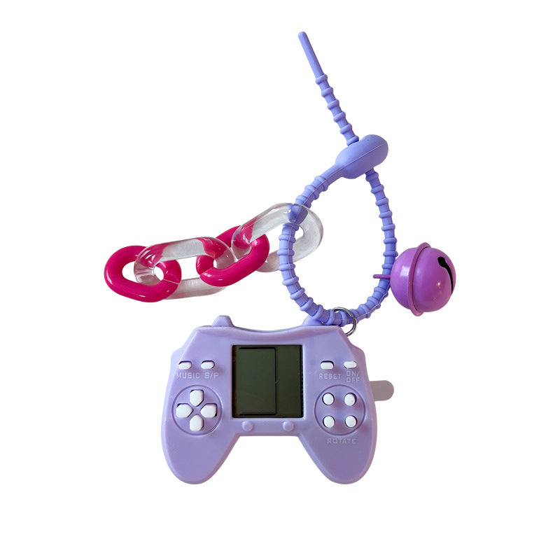 Wholesale Retro Mini Tetris Gamepad Game Console Plastic Keychain