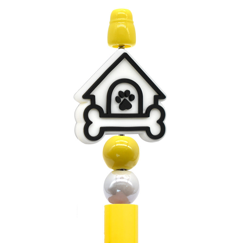 Wholesale Random100pcs/pack DIY Ballpoint Pen Beading Accessories Beads