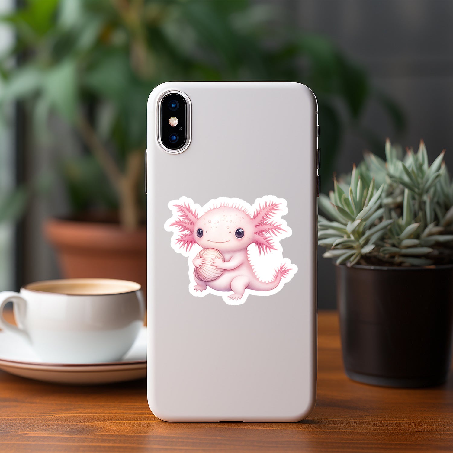 Wholesale 50pcs sheets pink salamander graffiti stickers waterproof decorative stickers