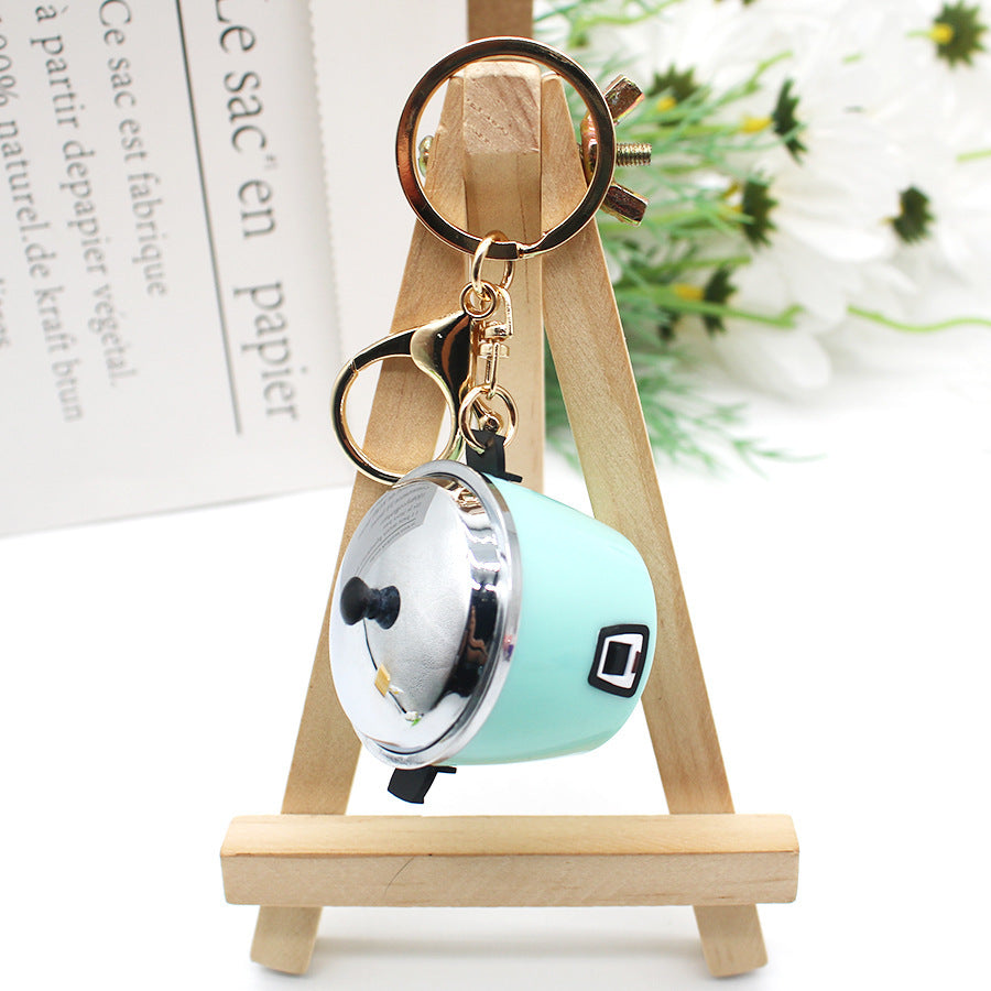 Wholesale Simulation Food Play Datong Rice Cooker Pendant Keychain