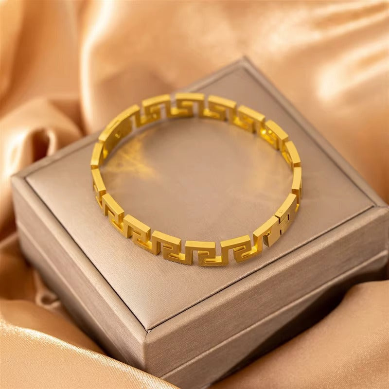 Wholesale Titanium Steel Metal Bracelet