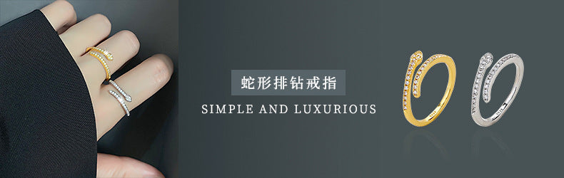 Wholesale Irregular Texture Colored Zircon Heart Copper Rings