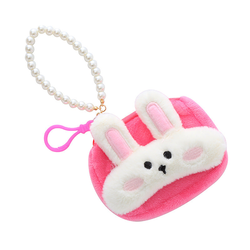 Wholesale Plush Rabbit Coin Purse Keychain