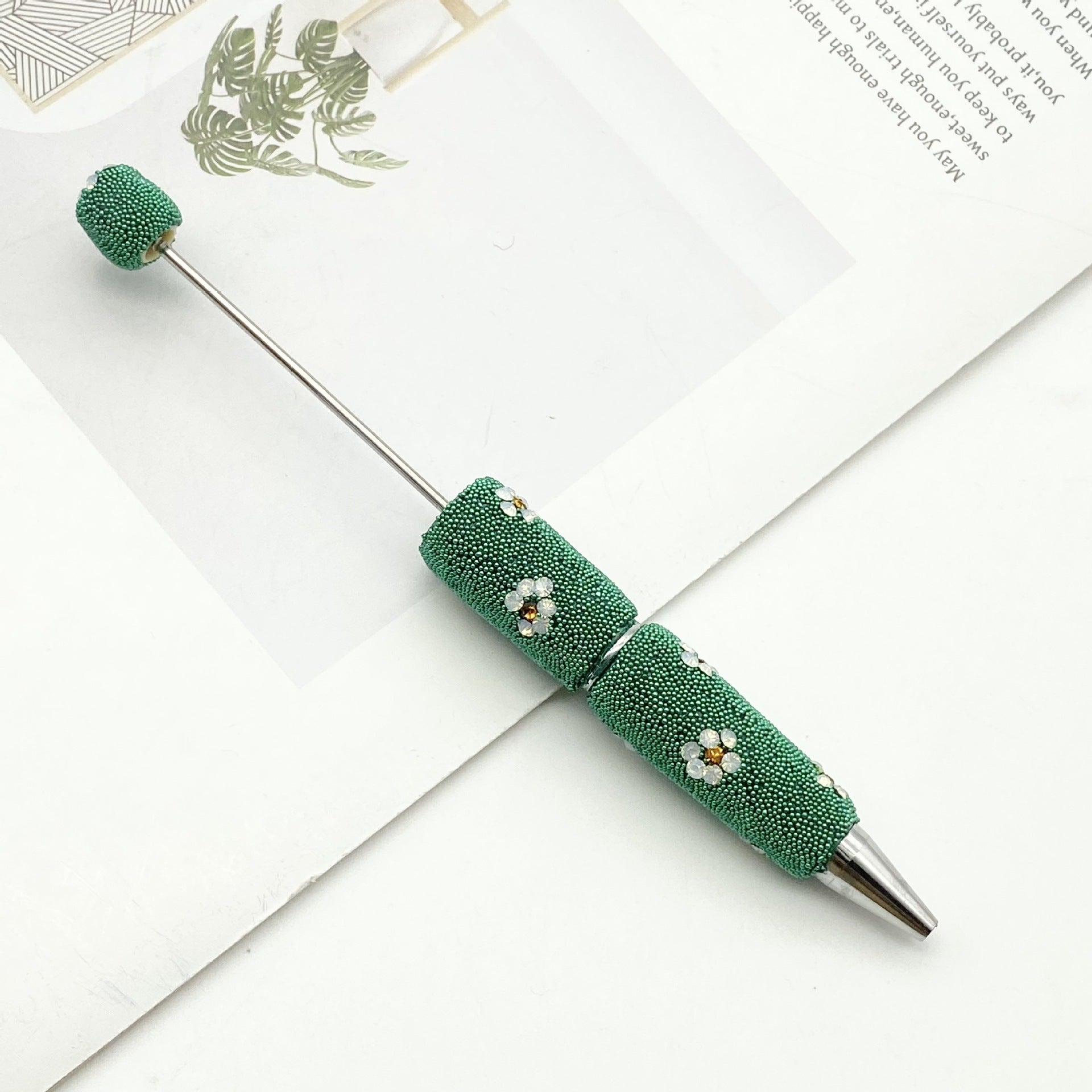 Wholesale Daisy diamond beaded pen