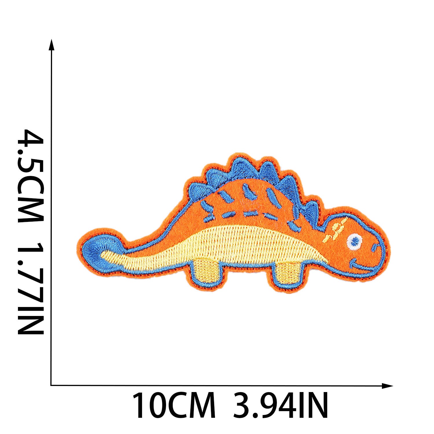 Wholesale Cute Cartoon Dinosaur Embroidery Patch Dino Sew On Applique For Clothing DIY Craft Boutique Resale Gift
