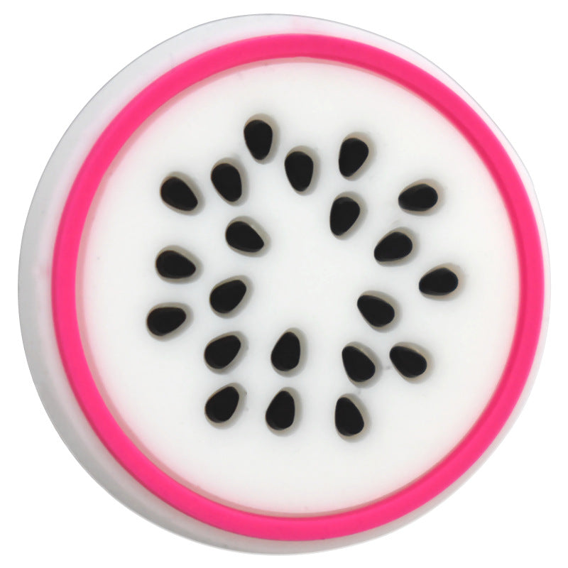 Wholesale  Random 100pcs/pack  Cute cartoon fruit series soft gel ballpoint pen beads