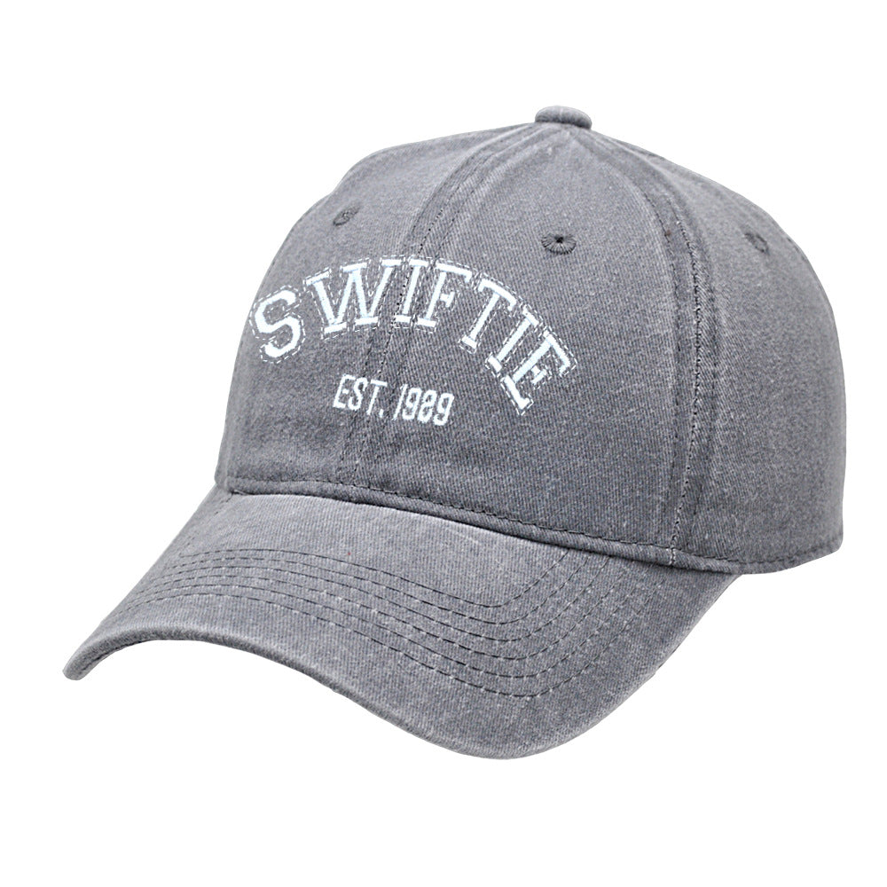 Wholesale Taylor Swift Embroidered 1989 Letters Vintage Baseball Cap
