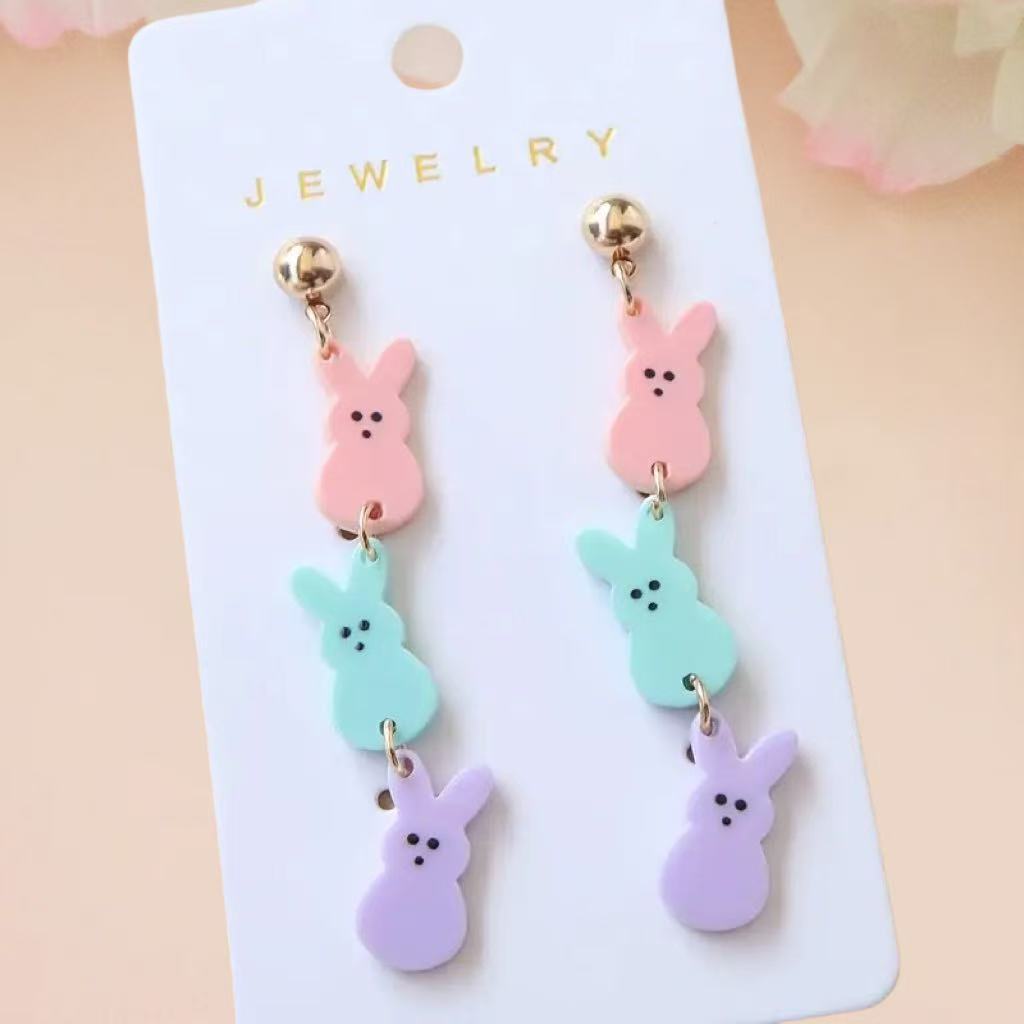 Wholesale Cute rabbit earrings