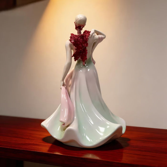 Wholesale Modern Ceramic Art Statue Trendy Broken Lady Figurine Chic Desktop Sculpture For Home Decor Gift Resale