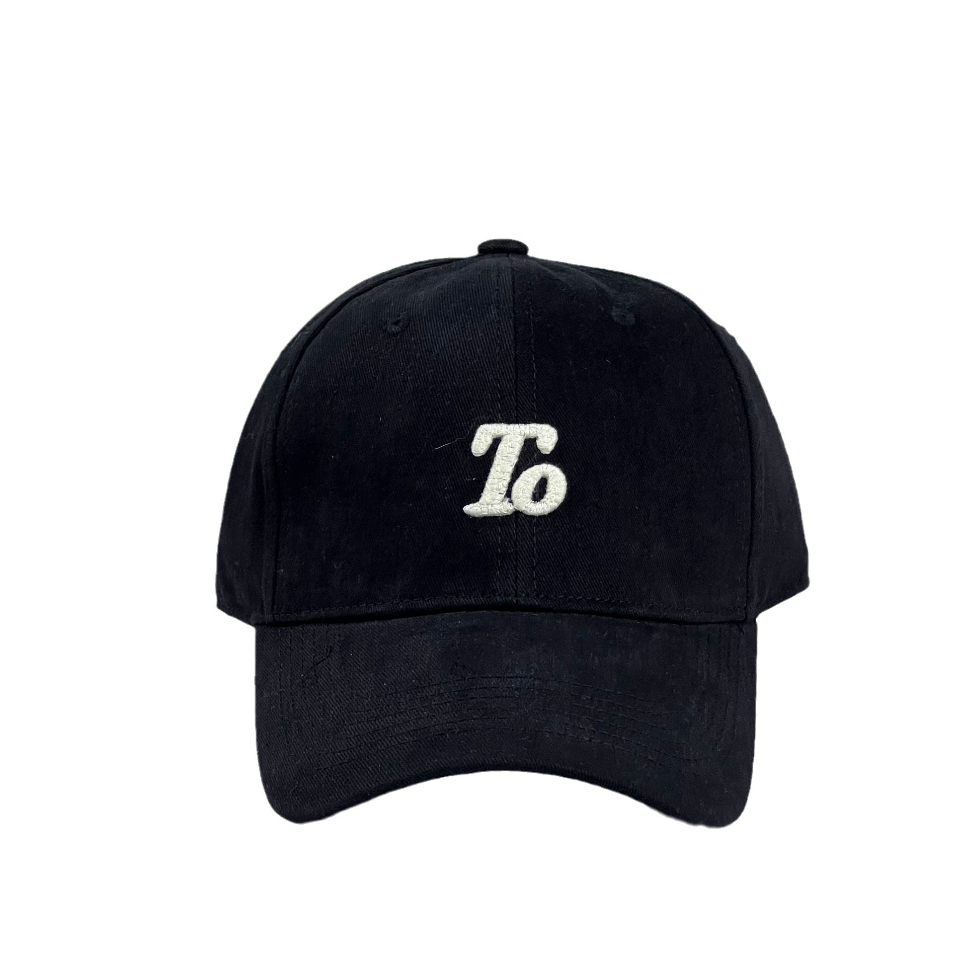 Wholesale Frosted Letter Embroidered Cotton Baseball Caps