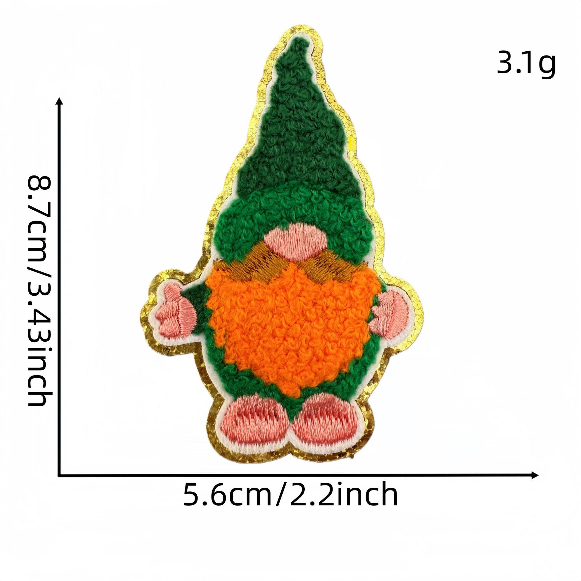 Wholesale St.  Patrick' s Day Lucky Clover Beer Embroidery DIY Patches