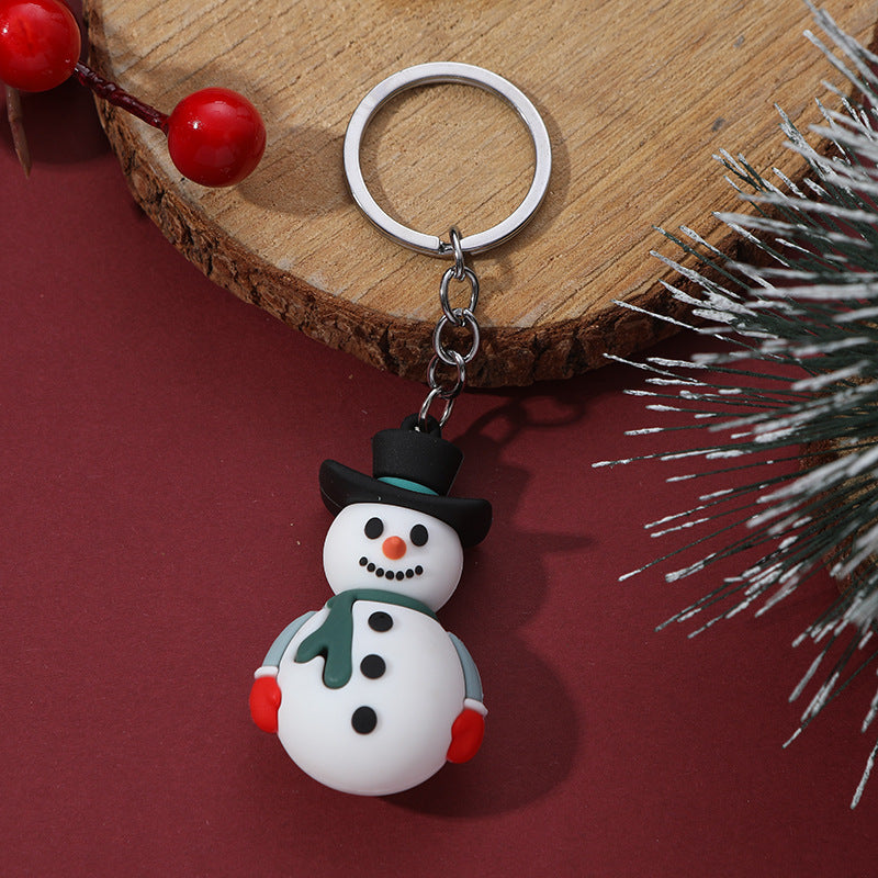 Wholesale Christmas PVC Keychain