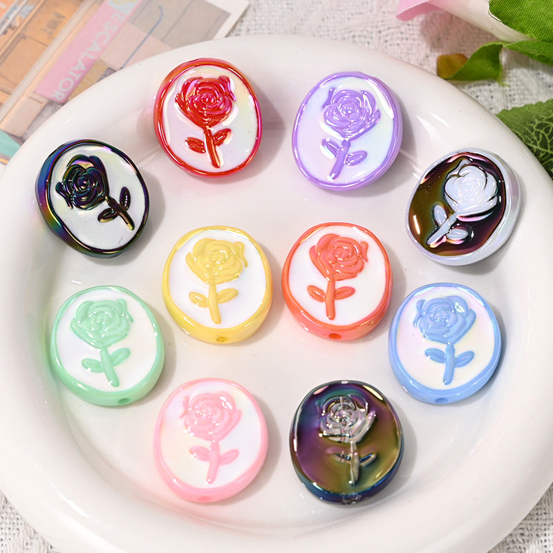 Wholesale 5pcs/pack style straight-hole irregular-shaped beads