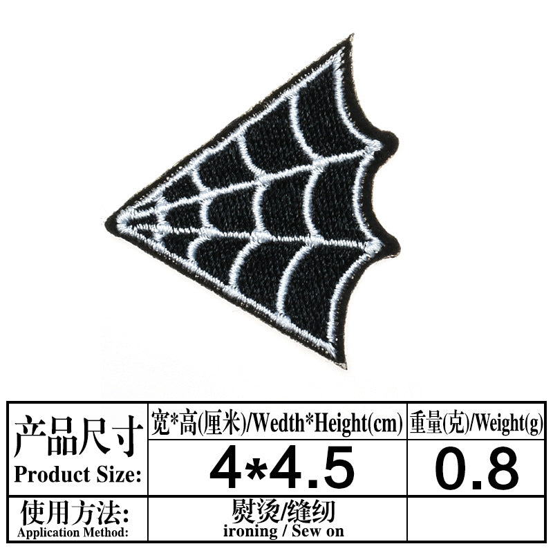 Wholesale Green caterpillar embroidered round-faced monkey and bee patch  OLY Exclusive