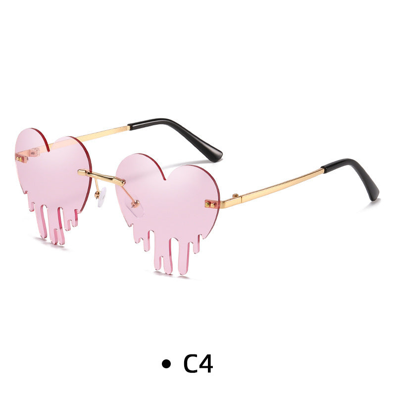 Wholesale 028 New Fashion Personalized Sunglasses Colorful Ocean Lens Sunglasses for Men and Women