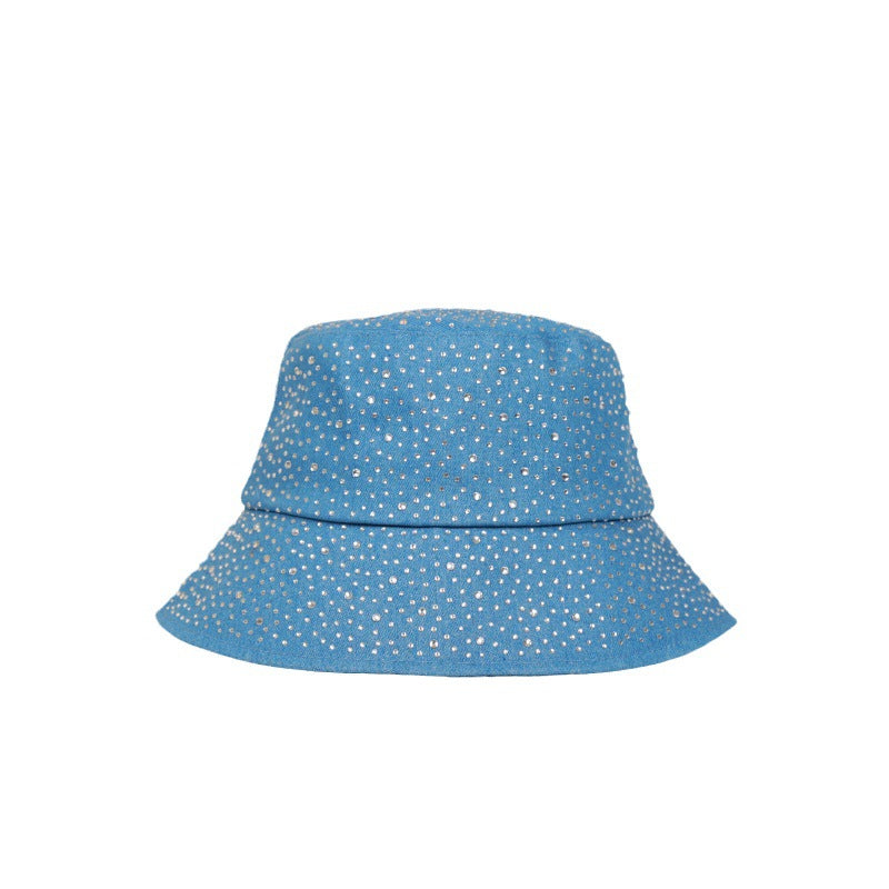 Wholesale Diamond Denim Fisherman Hat