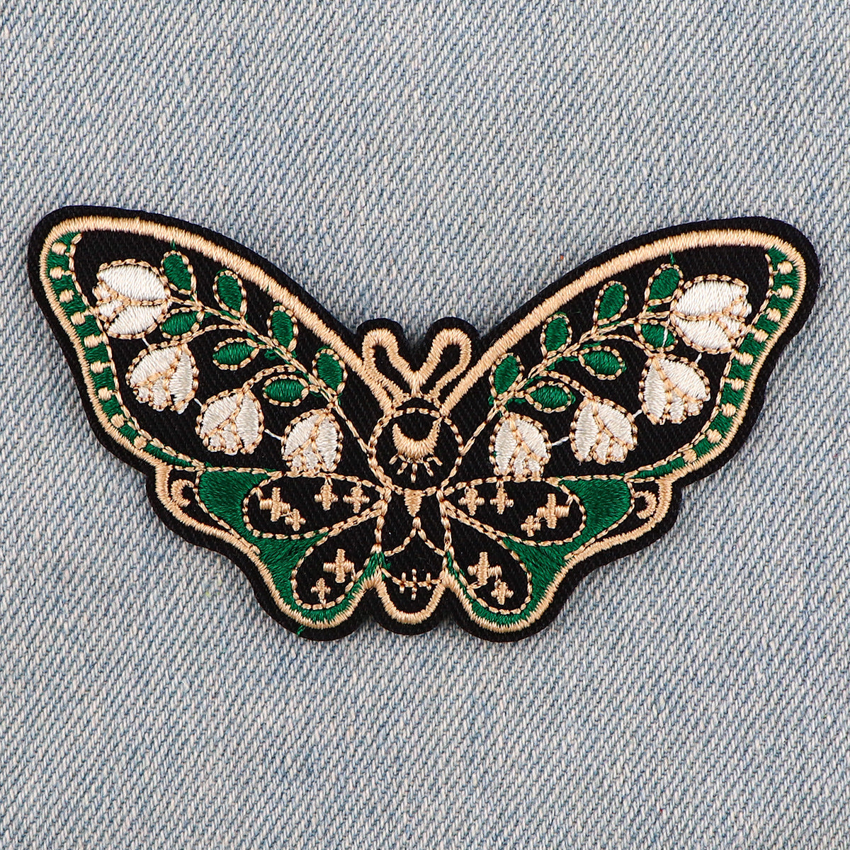 Wholesale Butterfly Cloth Patch Insect Embroider Patch Clothing Luggage Accessories