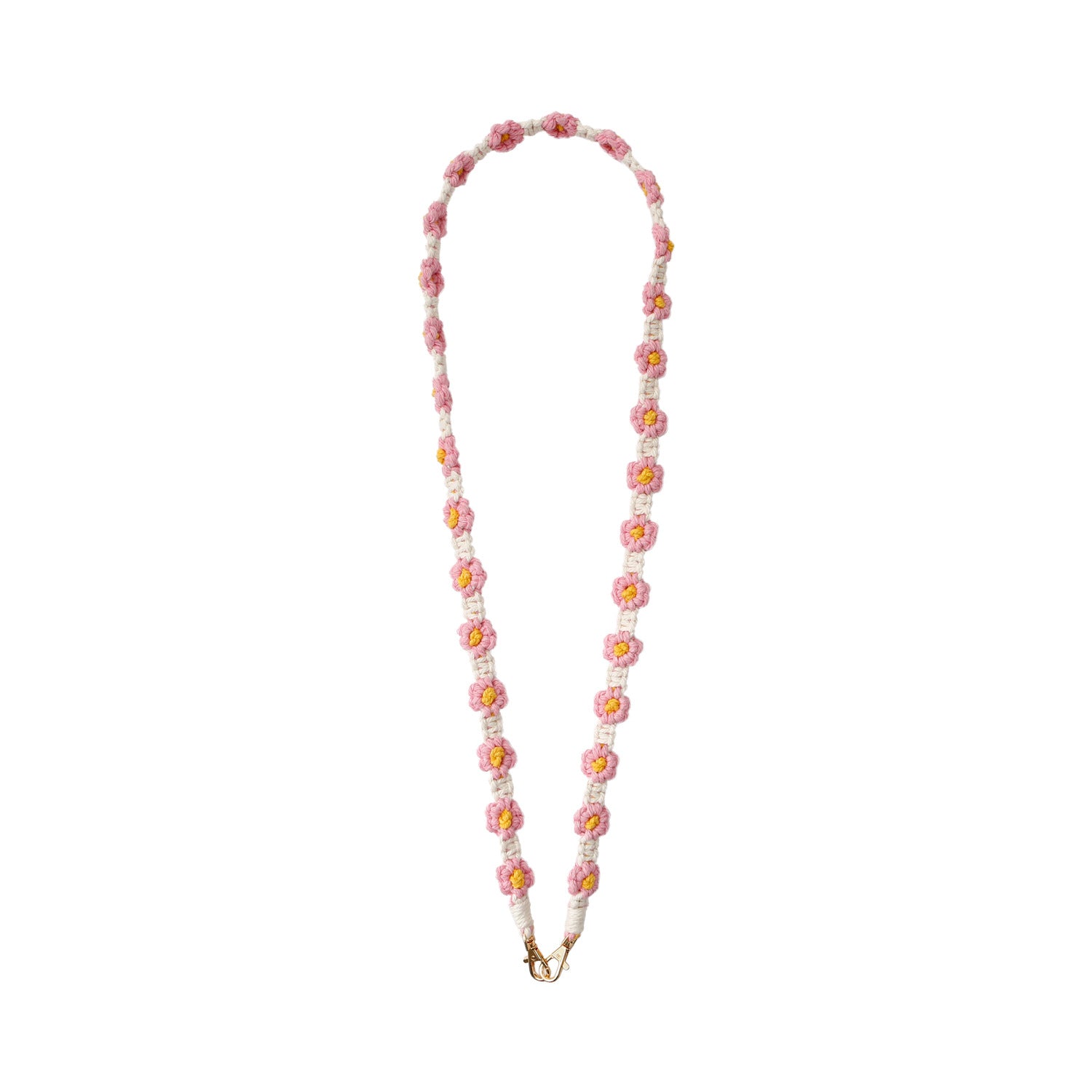 Wholesale Cotton Rope Daisy Handmade Phone Chain