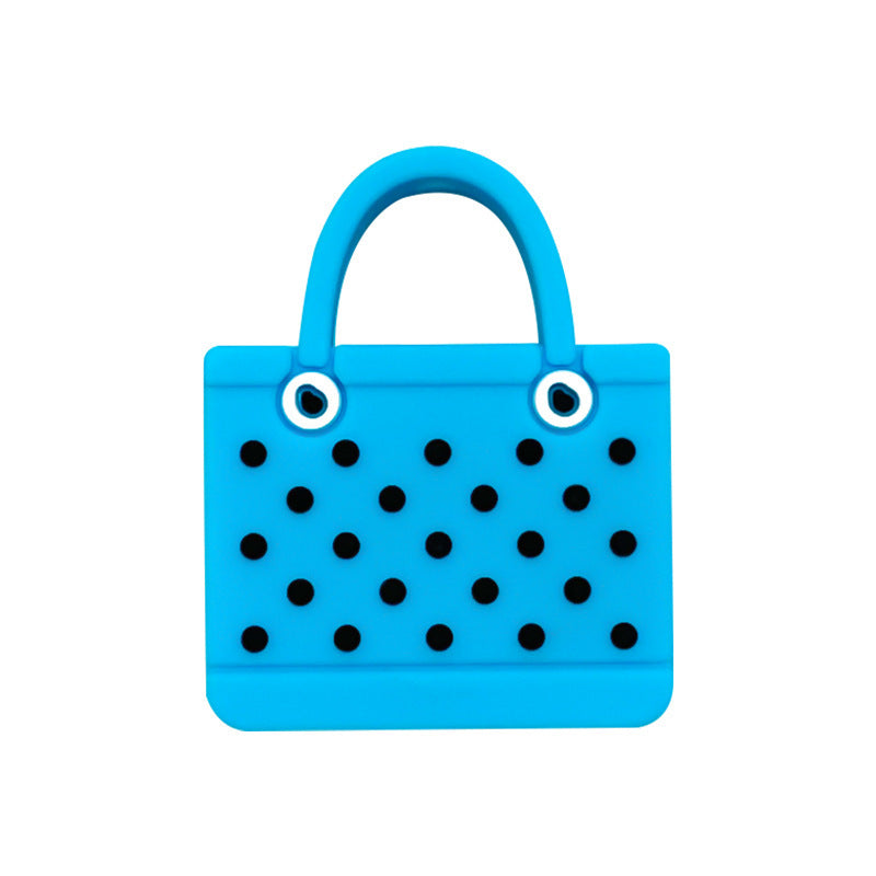 Wholesale 10pcs  Artificial Beach Bag Small Pendant DIY  Focal Beads