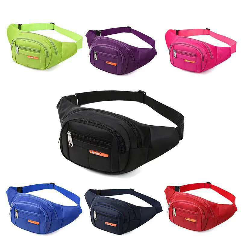 Wholesale Men's waist bag outdoor mountaineering cycling climbing mobile phone bag crossbody chest bag