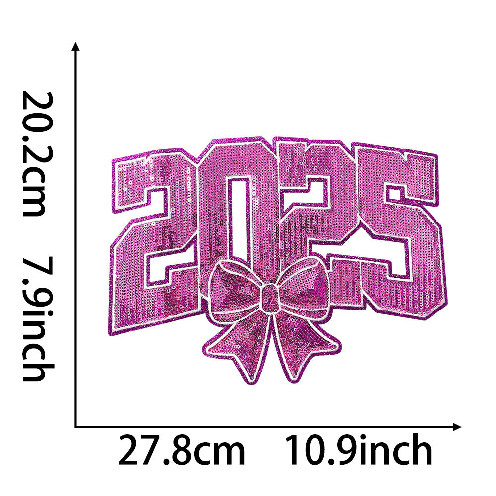 Wholesale 28Cm Towel Embroidery Patch Be Mine Red Stylish Coat Embellishment Everyday Fashion Accessory