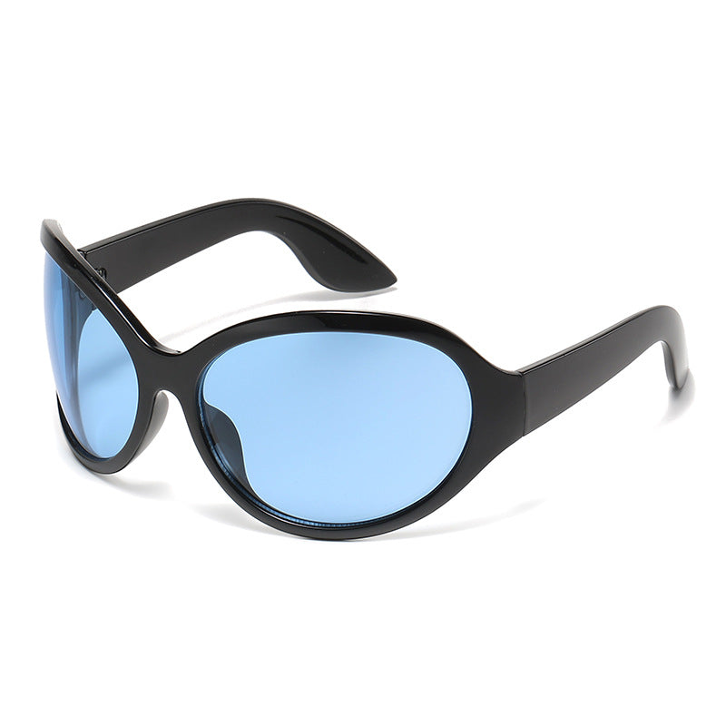 Wholesale Y2K Oversize Box PC Hip-hop Sunglasses