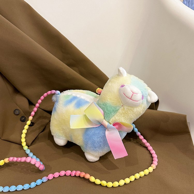 Wholesale Plush Doll Children's Crossbody Bags