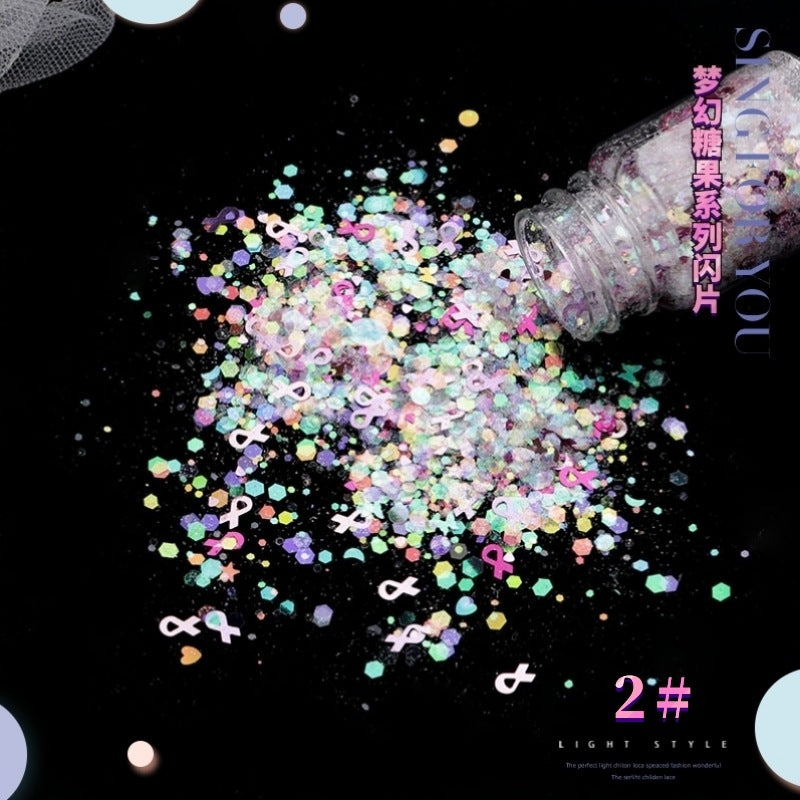 Wholesale DIY Crystal Dropper, Dreamy Mixed Dropper Material, Quicksand Oil Filling Material