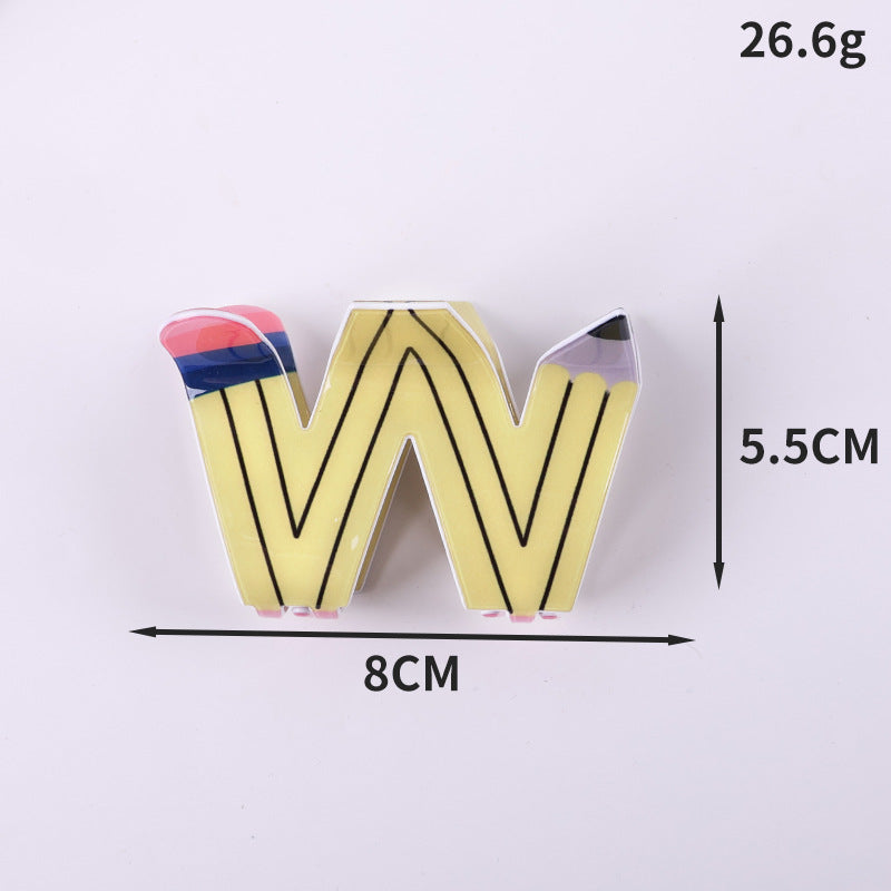 Wholesale Cute Colorful Puzzle Shark Hair Clip PVC Hair Gripper Fashion Accessory For Everyday Styling And Gift