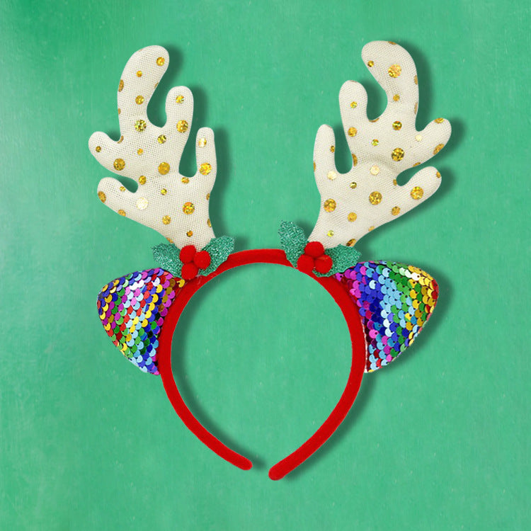 Wholesale Christmas Ornaments, Christmas Headband Party, Santa Hat Headband
