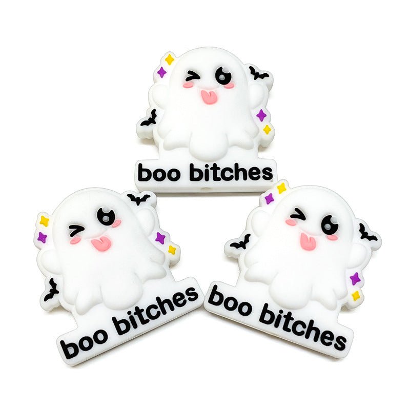 Wholesale 10pcs Cartoon creative beads with holes