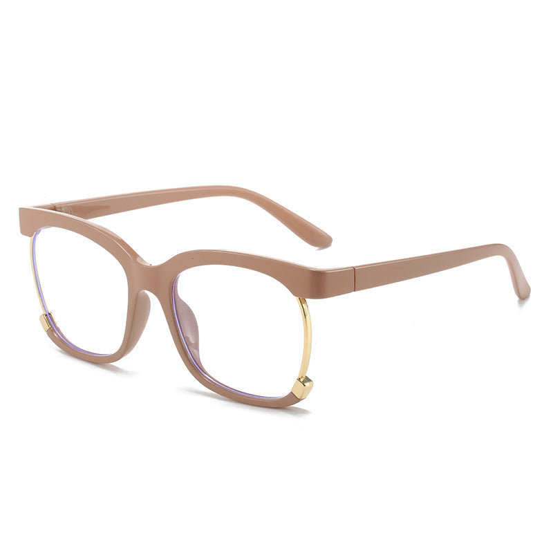 Wholesale Large Frame Rainbow Color Fashion Plain Mirror