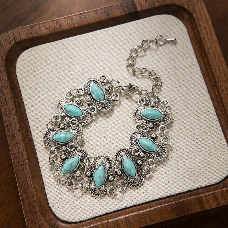 Wholesale Vintage Turquoise Bracelet Bohemian Bracelet