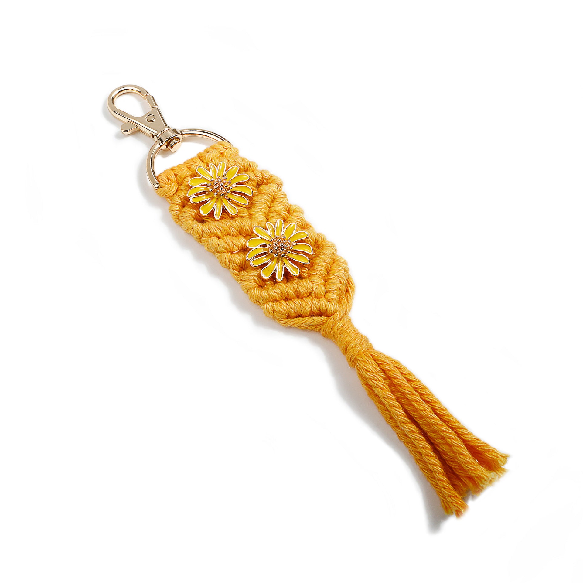Wholesale Bohemian Tassel Pendant Hand Woven Fashionable Versatile Keychains