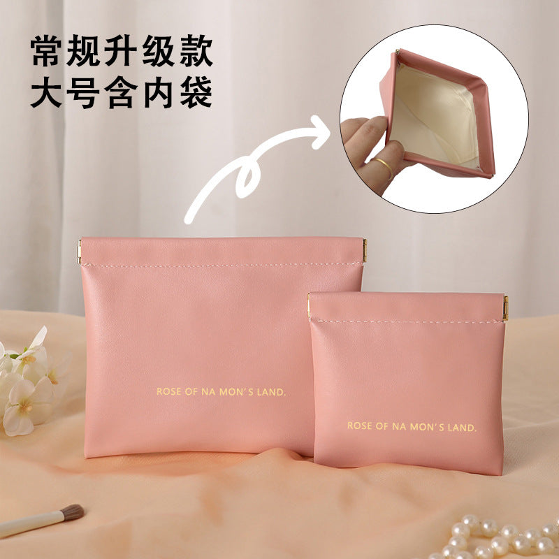 Wholesale Mini portable storage bag with automatic closure of shrapnel