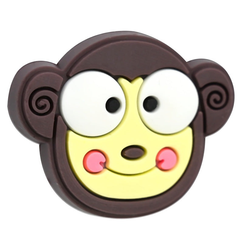 Wholesale Random 100pcs/pack  Cute Cartoon Animal Series Beads  Focal Beads